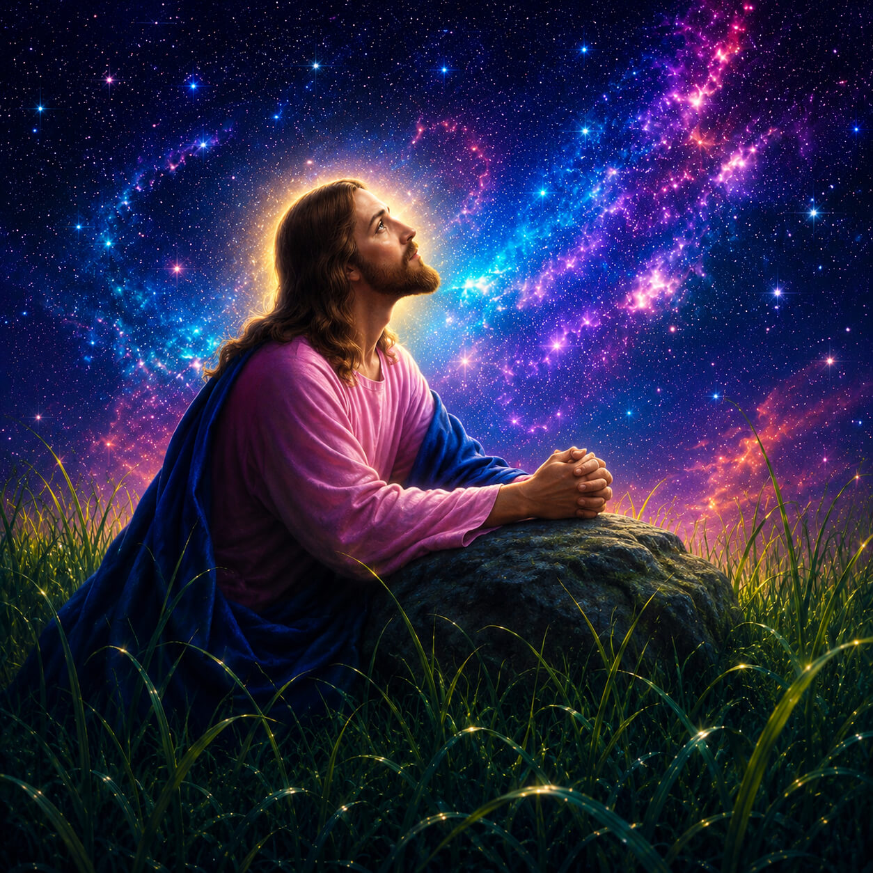 Jesus Praying